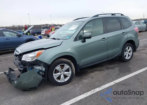 2016 Subaru Forester 2.5I Premium from USA, damaged, VIN JF2SJADCXGH518551